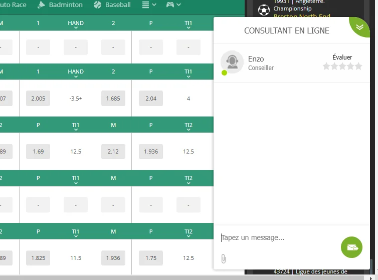 BetWinner Support Client